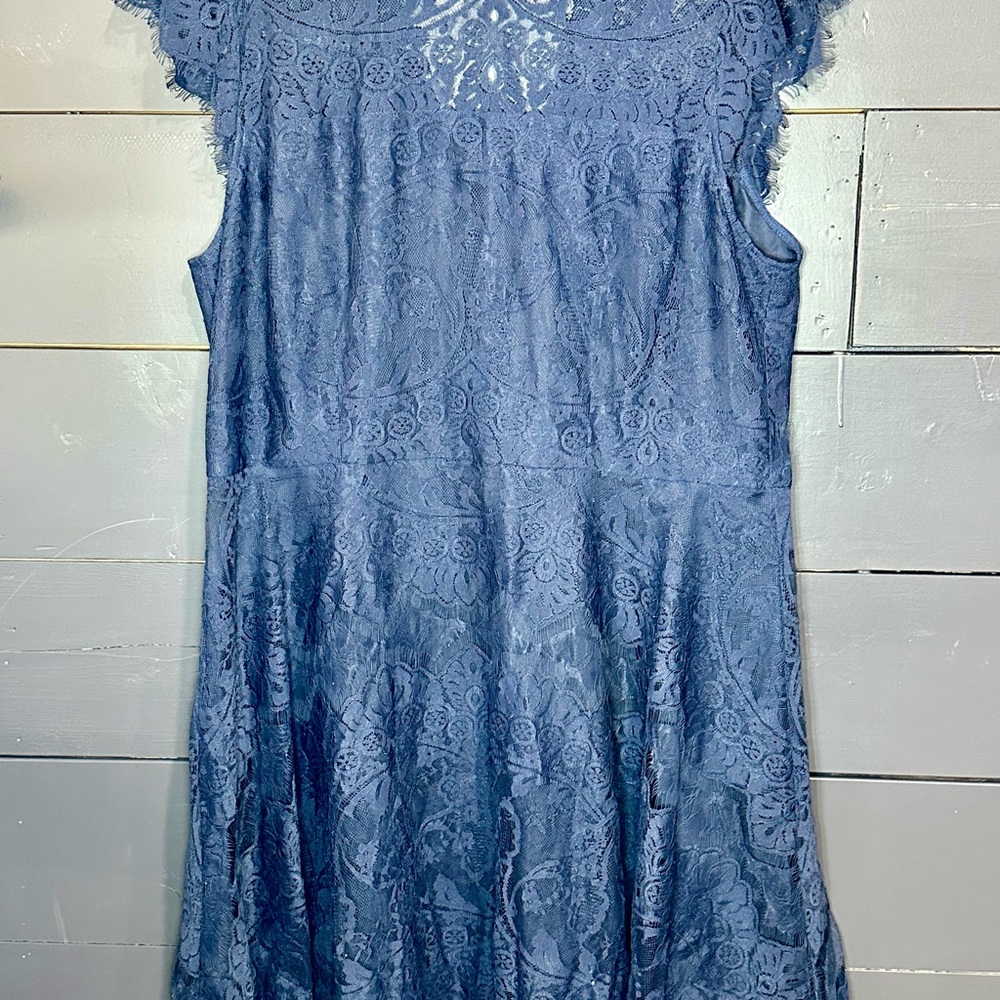 BB Dakota Navy Lace Dress
